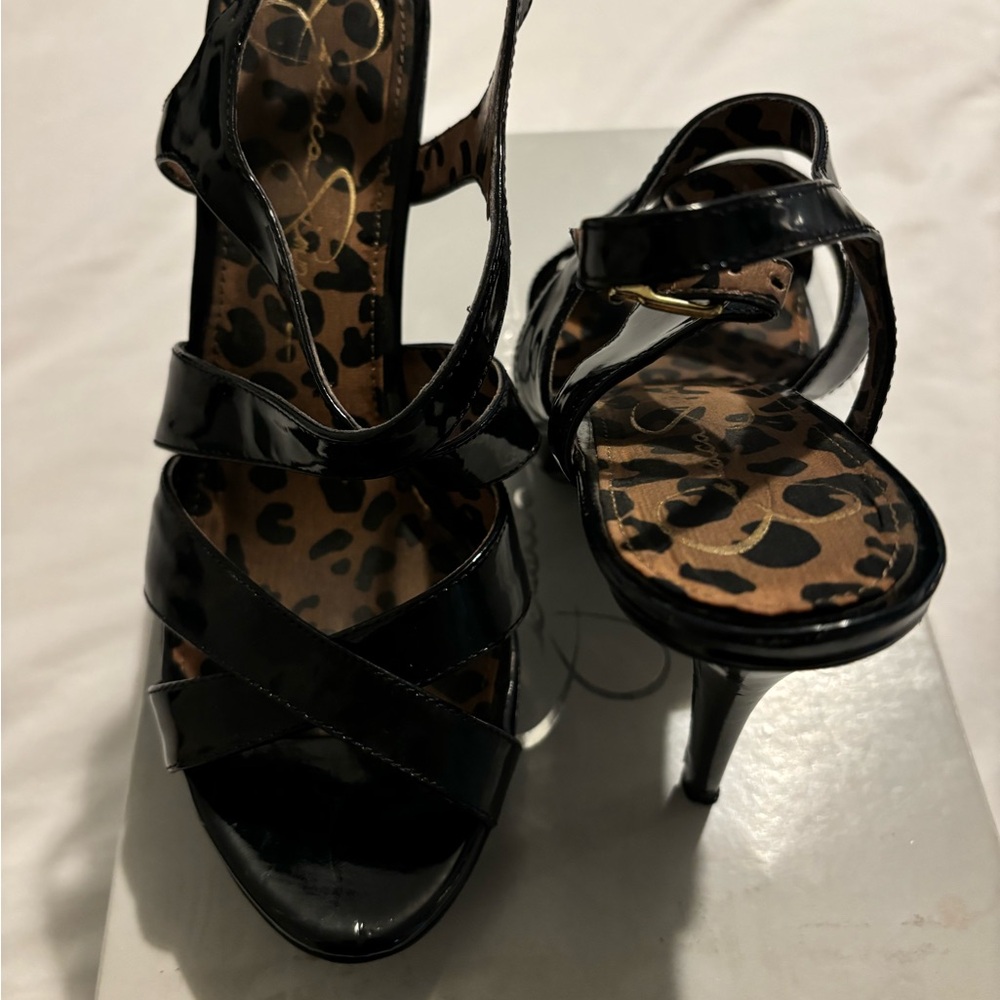 Jessica Simpson heels black 8.5